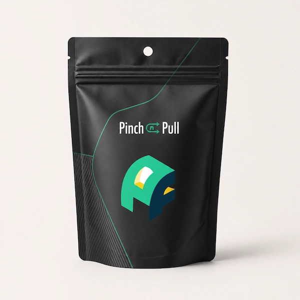Pinch and Pull Mylar Bags
